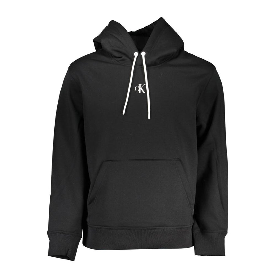 Calvin Klein Schwarzes Herren-Sweatshirt aus Polyester