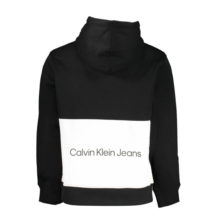 Calvin Klein Schwarzes Herren-Sweatshirt aus Polyester