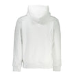 Calvin Klein Weißes Herren-Sweatshirt aus Baumwolle