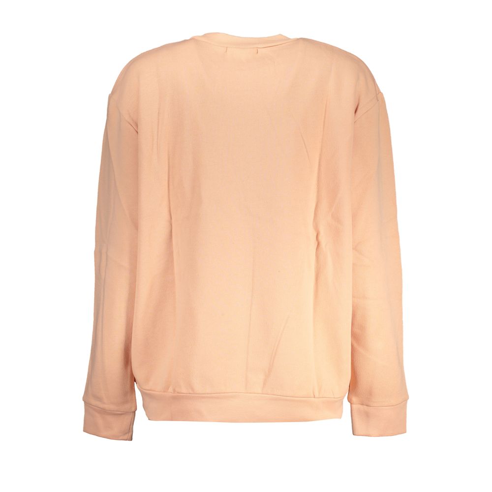 Cavalli Class Rosa Polyester Damen Sweatshirt