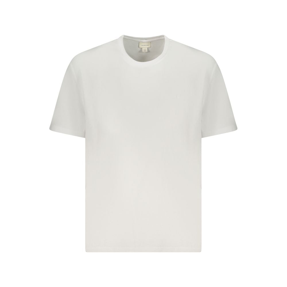 Calvin Klein Men's White Cotton T-Shirt