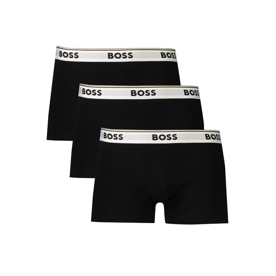 Hugo Boss Black Cotton Men's Boxer Short