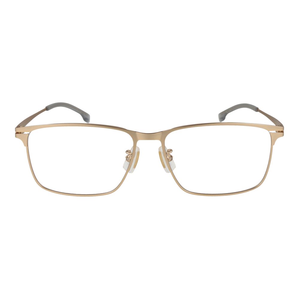 Hugo Boss Eyeglasses in Gold-tone Metal (Frame)