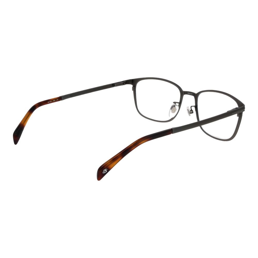 David Beckham Stainless Steel Gray and Silver Eyeglass Frames