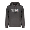 Tommy Hilfiger Schwarzer Herren-Hoodie aus Baumwolle