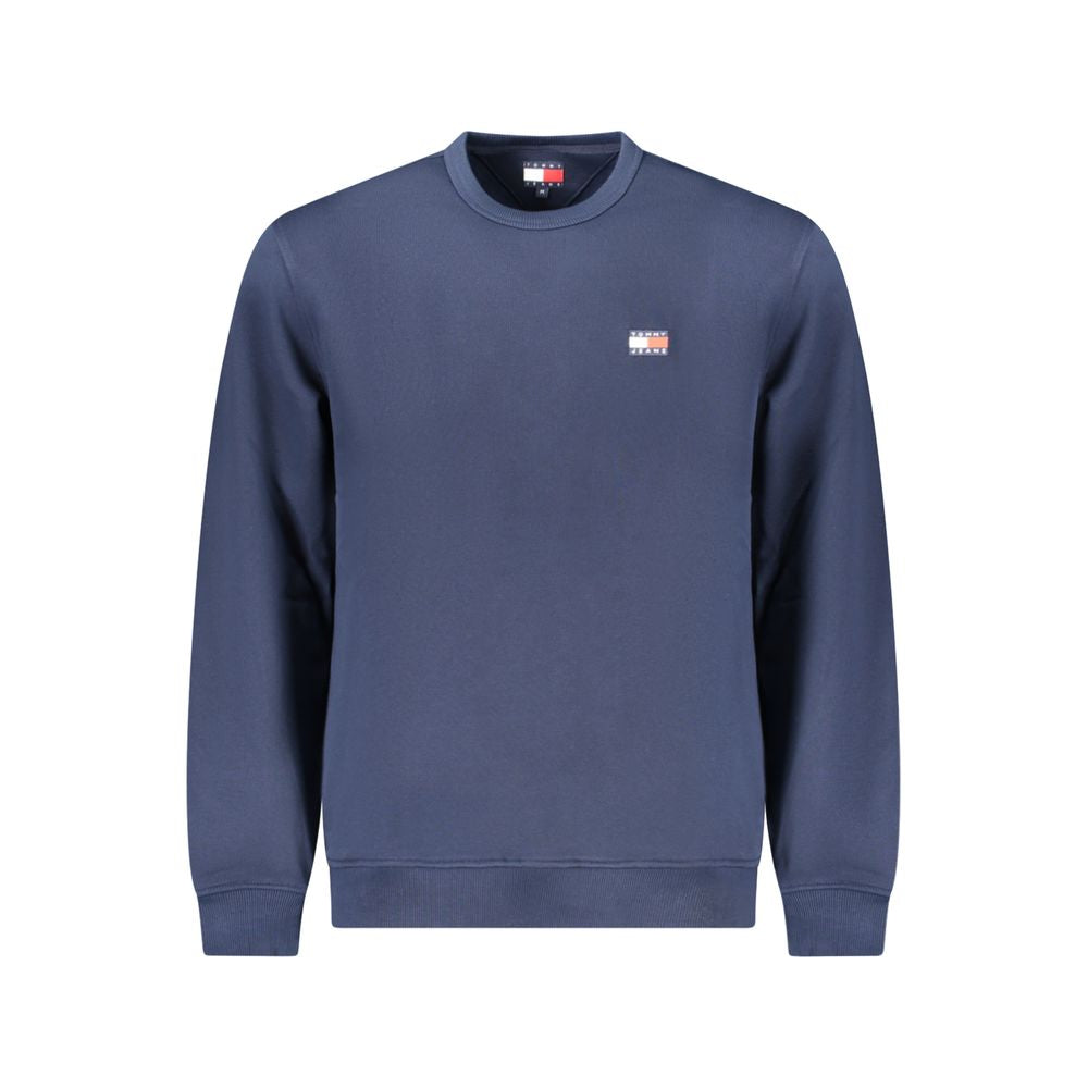 Tommy Hilfiger Men's Blue Cotton Jumper