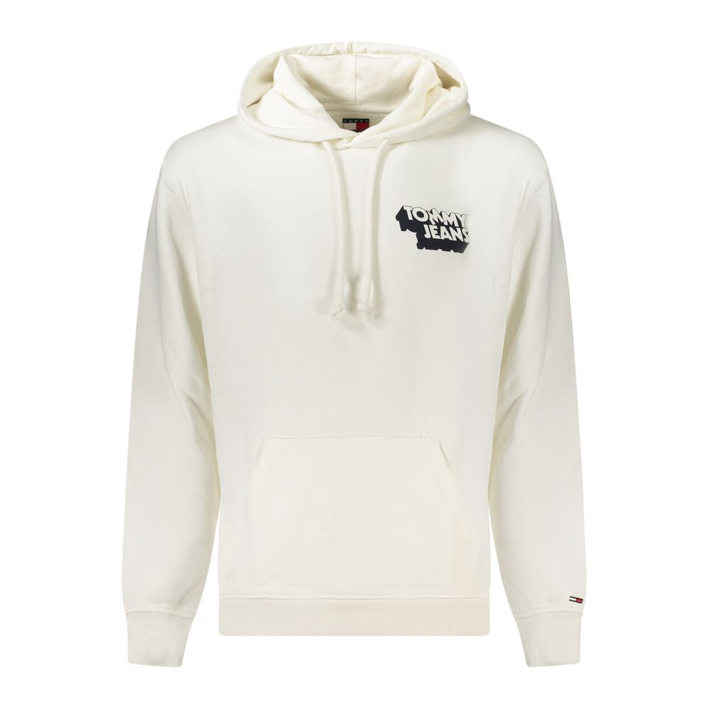 Tommy Hilfiger Men's White Cotton Sweatshirt