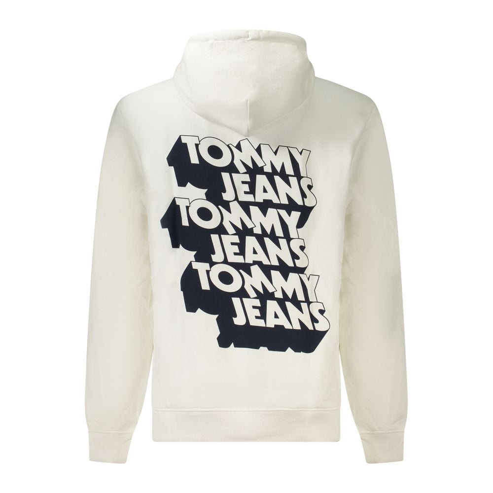 Tommy Hilfiger Men's White Cotton Sweatshirt