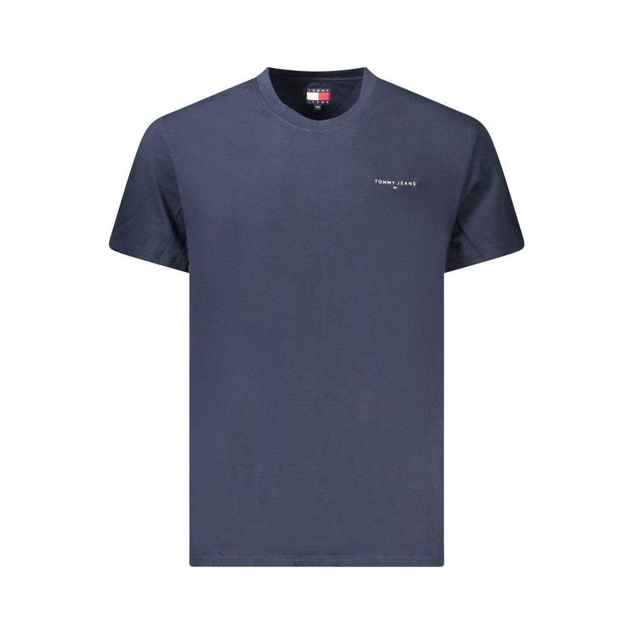 Tommy Hilfiger Men's Blue Cotton T-Shirt