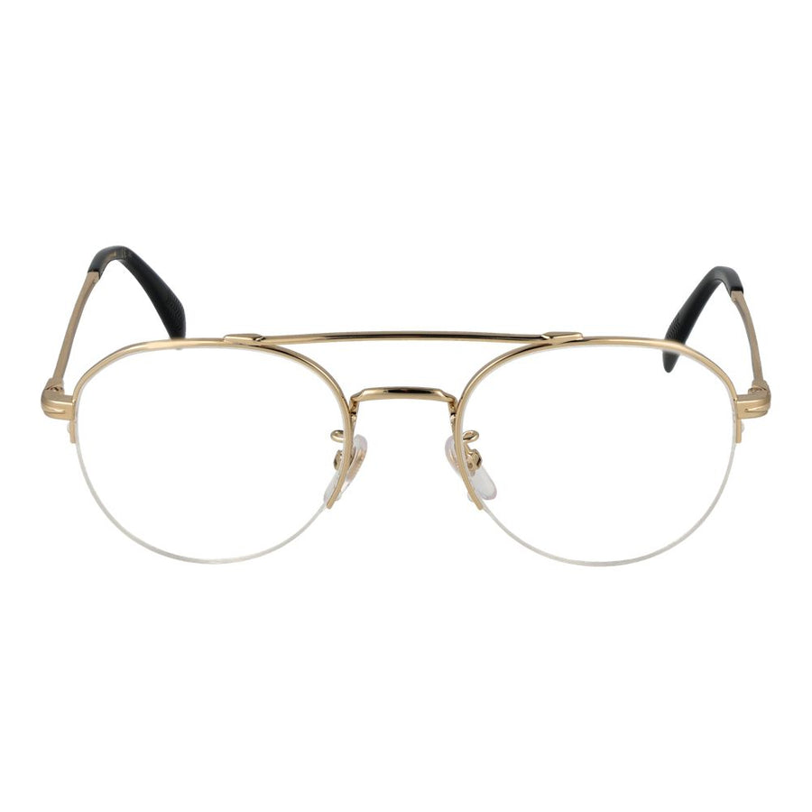 David Beckham Brille aus Goldmetall (Fassung)