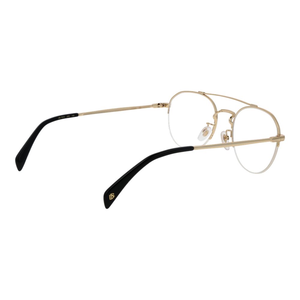 David Beckham Gold Metal Glasses (Frame)
