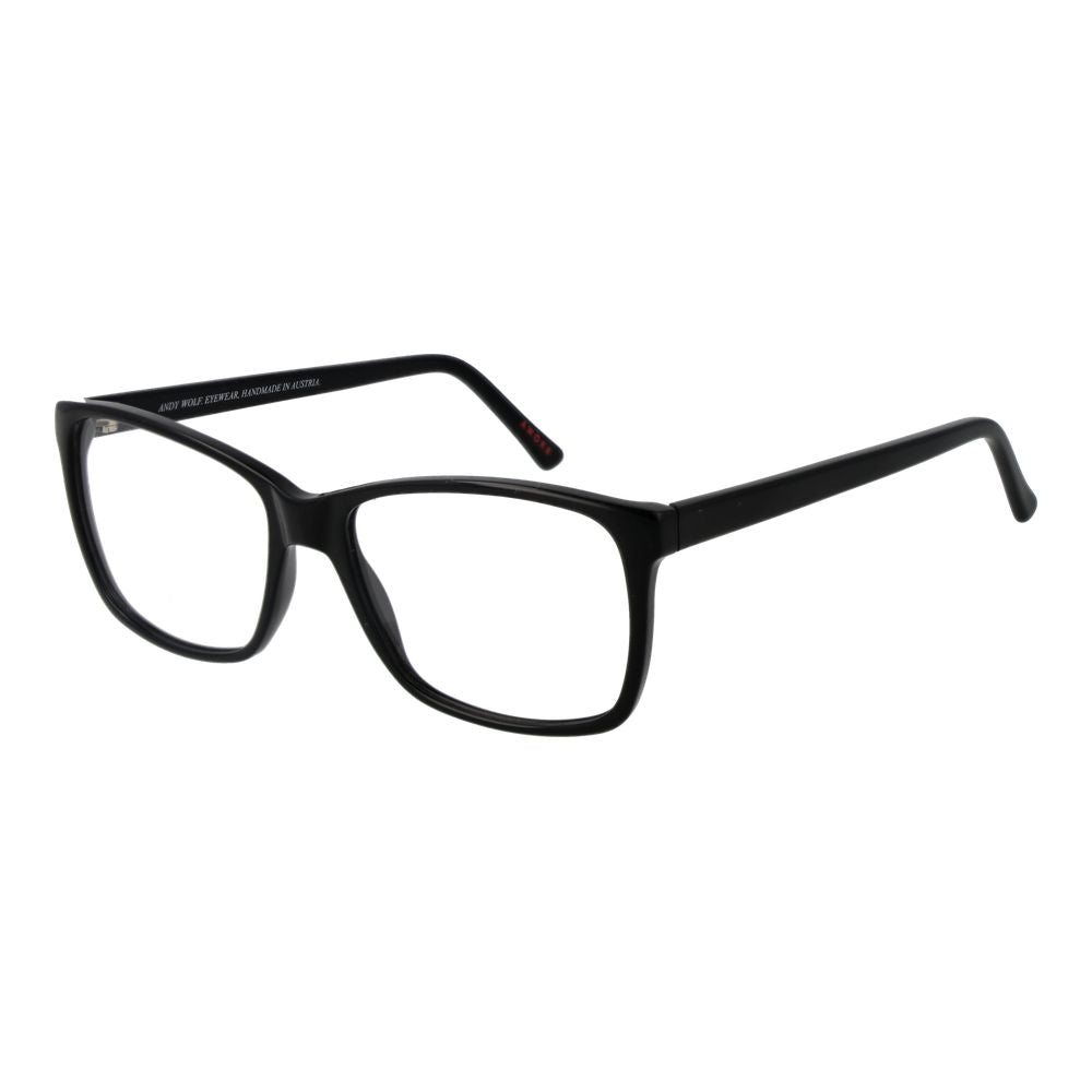 Andy Wolf Schwarze Brille aus Acetat (Gestell)