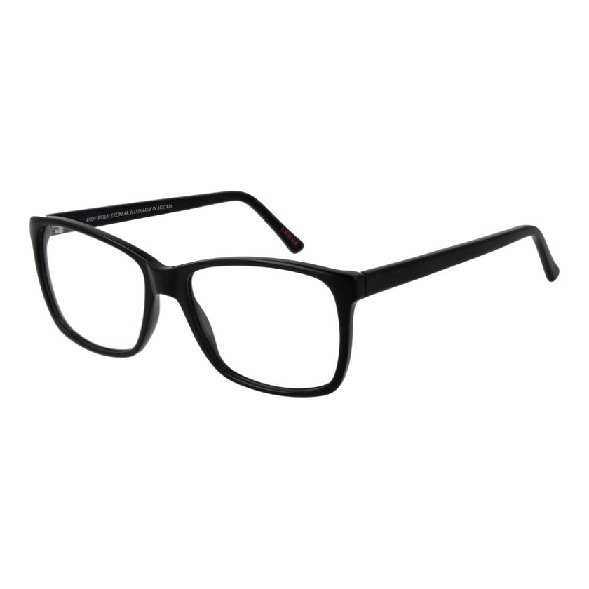 Andy Wolf Schwarze Brille aus Acetat (Gestell)