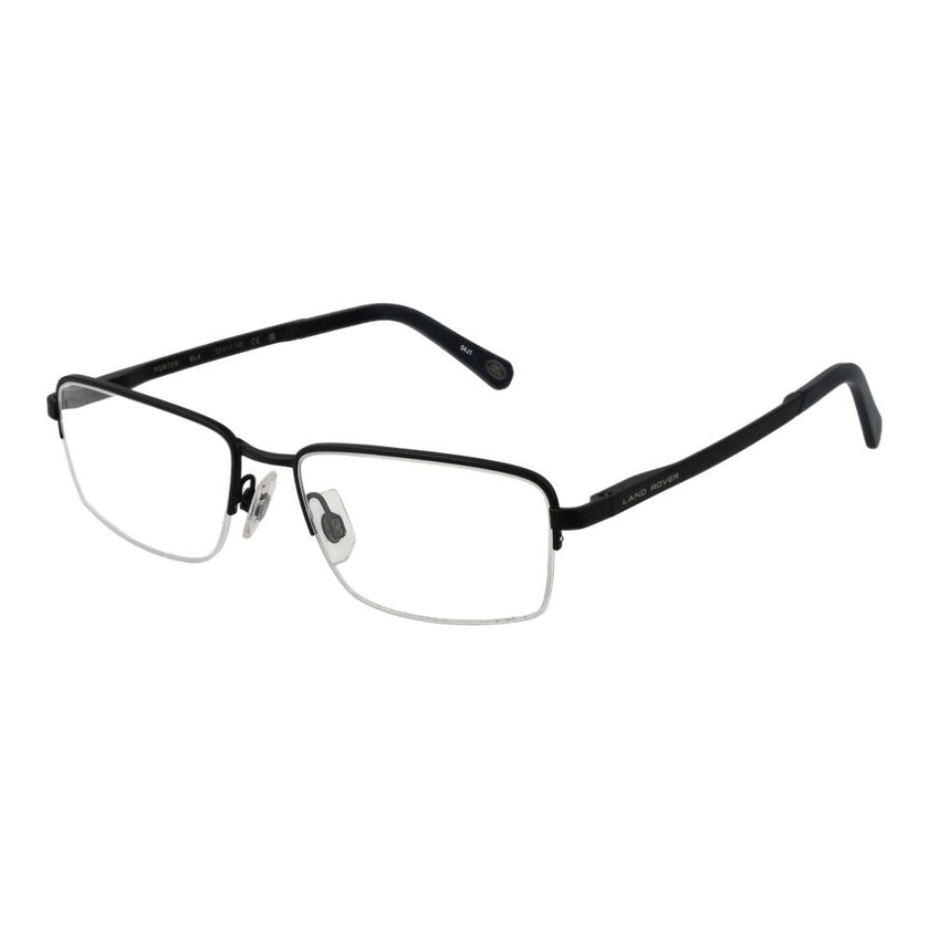Land Rover schwarze Edelstahlbrille (Fassung)