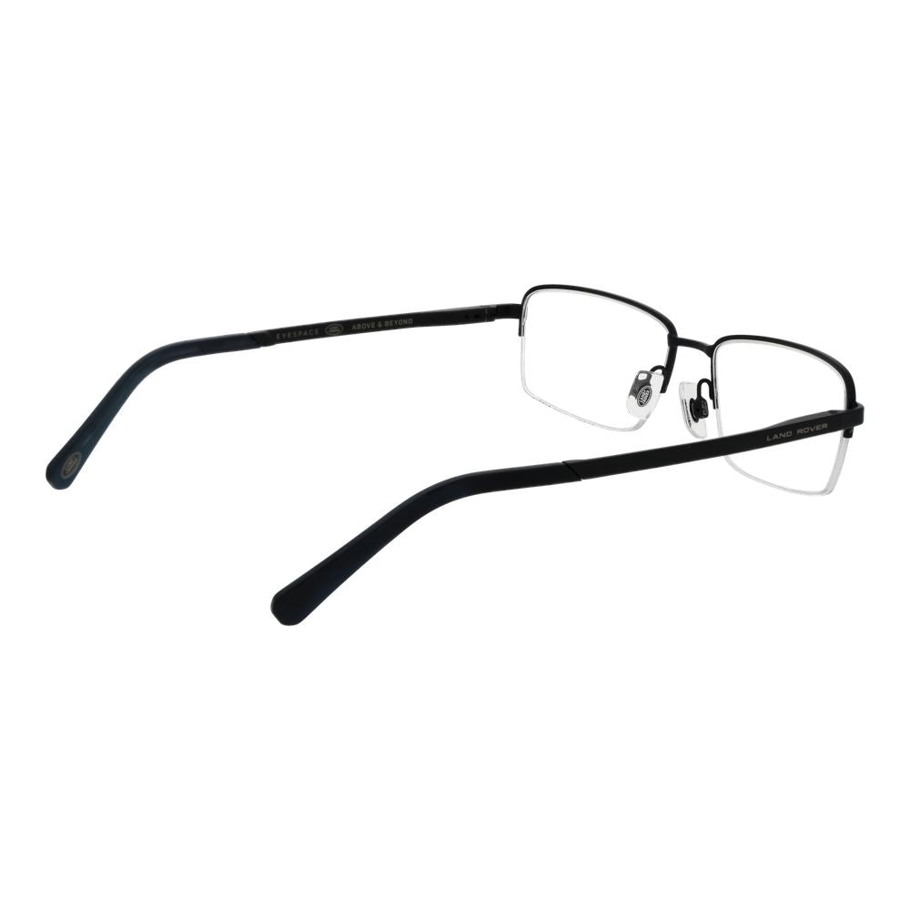 Land Rover schwarze Edelstahlbrille (Fassung)