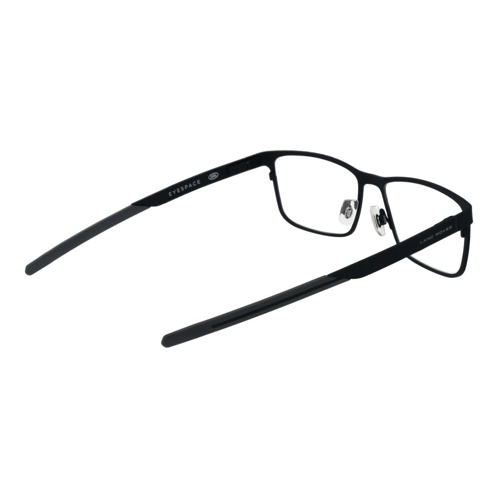 Land Rover Brille aus schwarzem Edelstahl (Fassung)