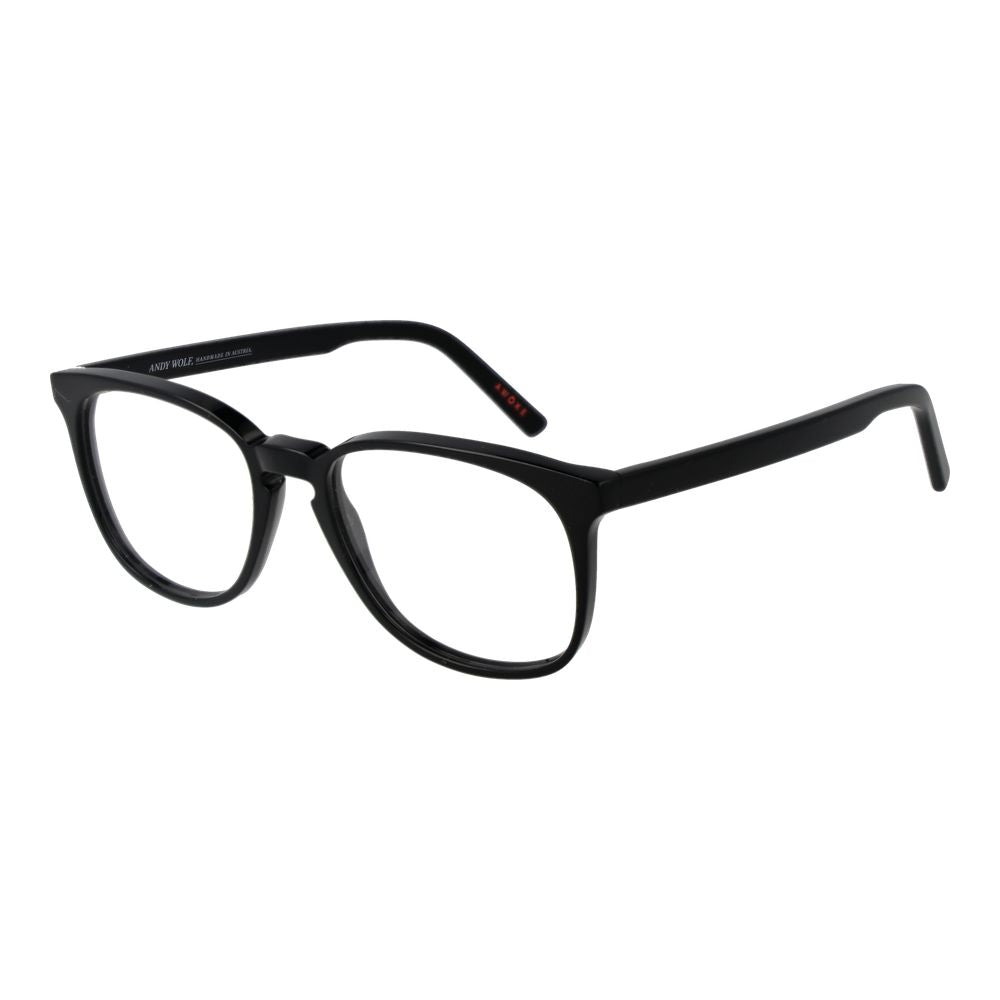 Andy Wolf Schwarze Brille aus Acetat (Gestell)