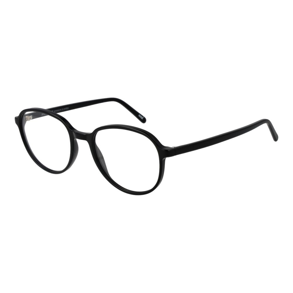 Andy Wolf Schwarze Brille aus Acetat (Gestell)