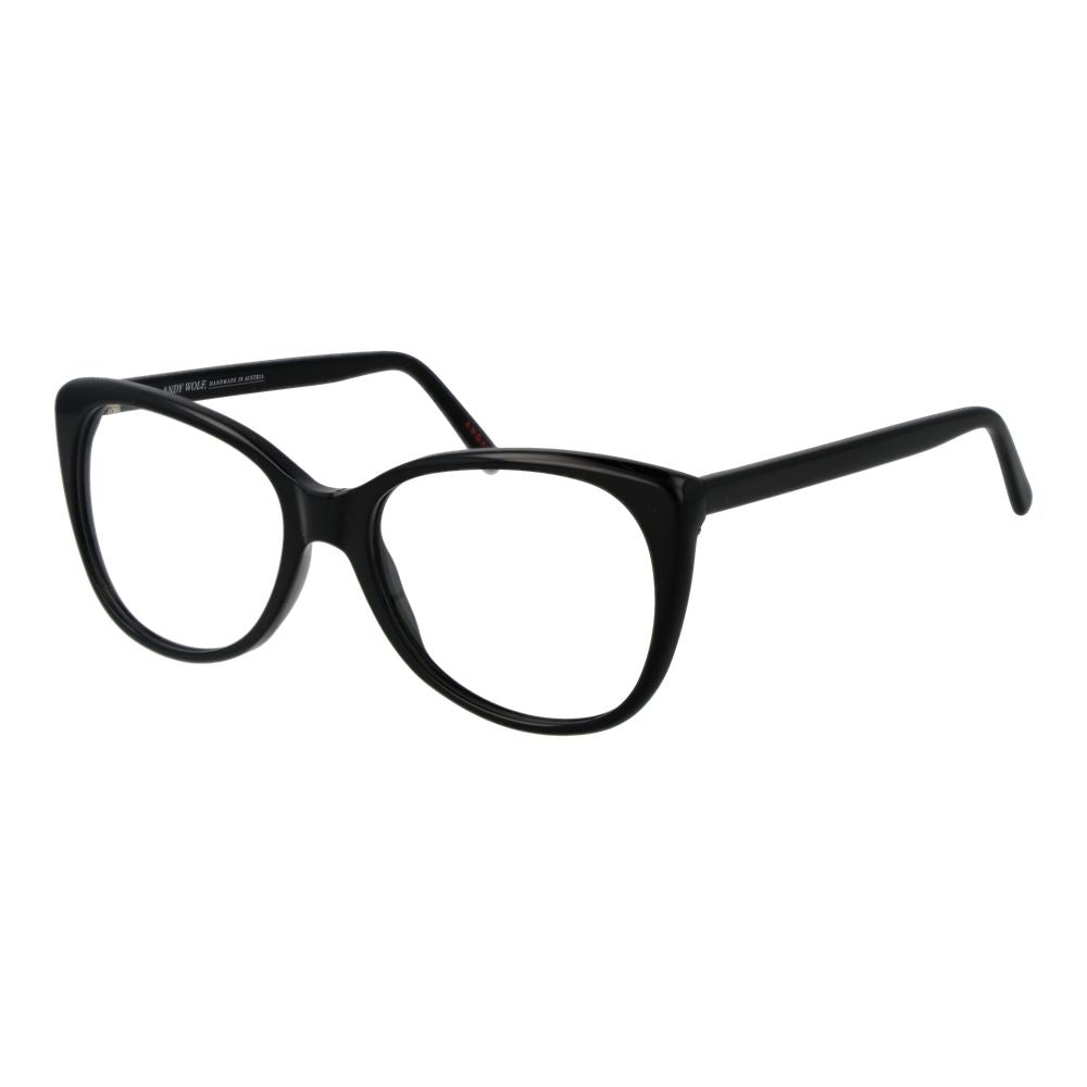 Andy Wolf Schwarze Brille aus Acetat (Gestell)