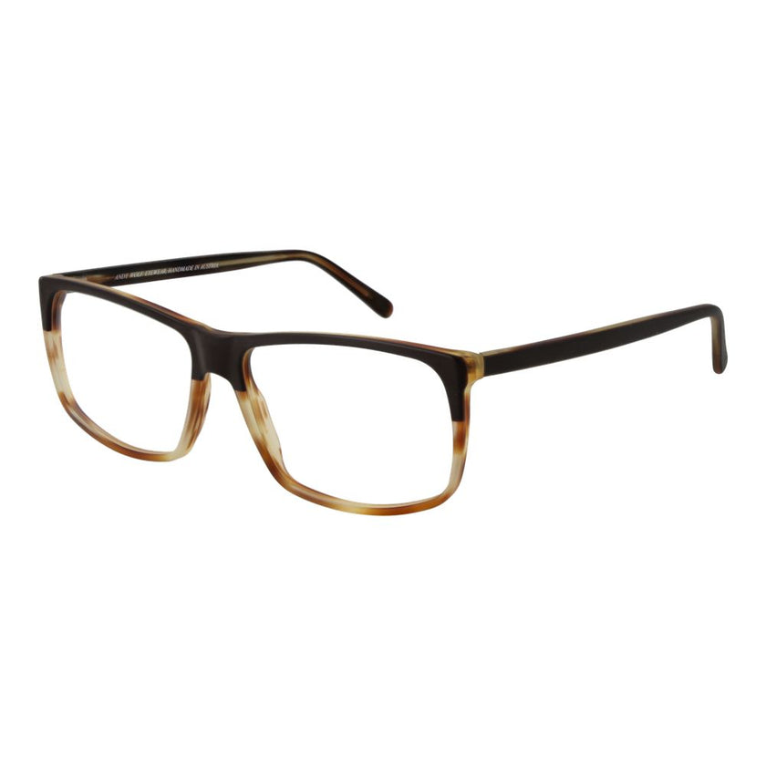 Andy Wolf Braune Brille aus Acetat (Gestell)