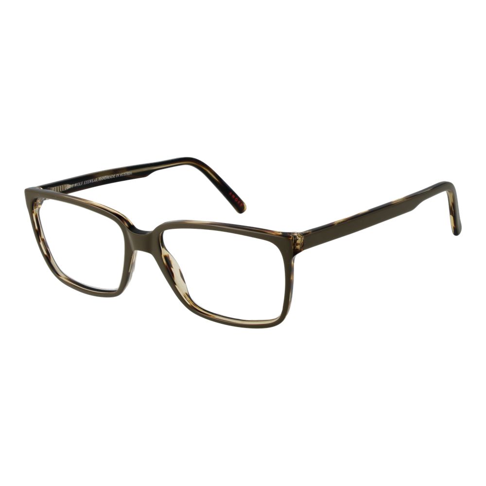 Andy Wolf Braune Brille aus Acetat (Gestell)