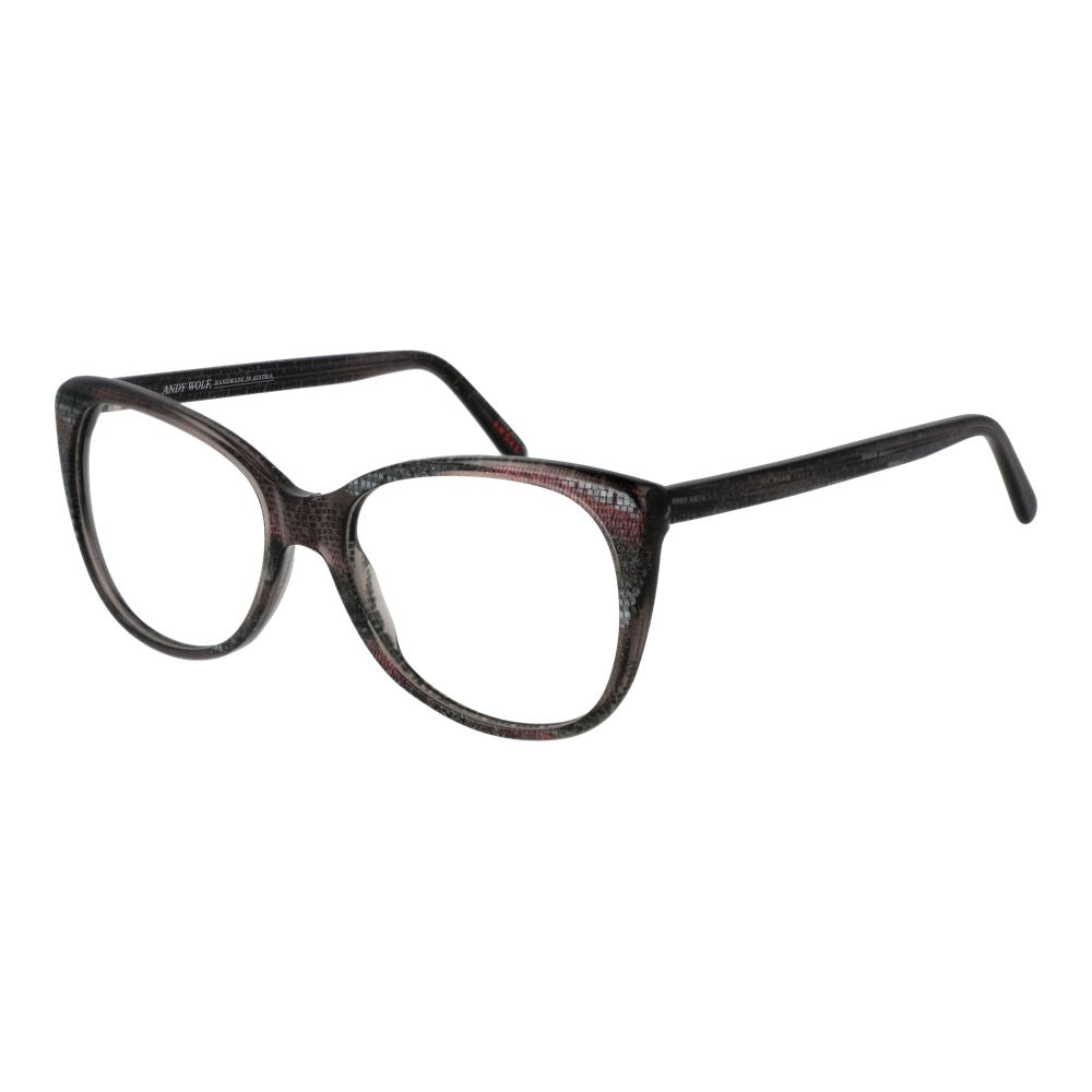 Andy Wolf Graue Brille aus Acetat (Fassung)