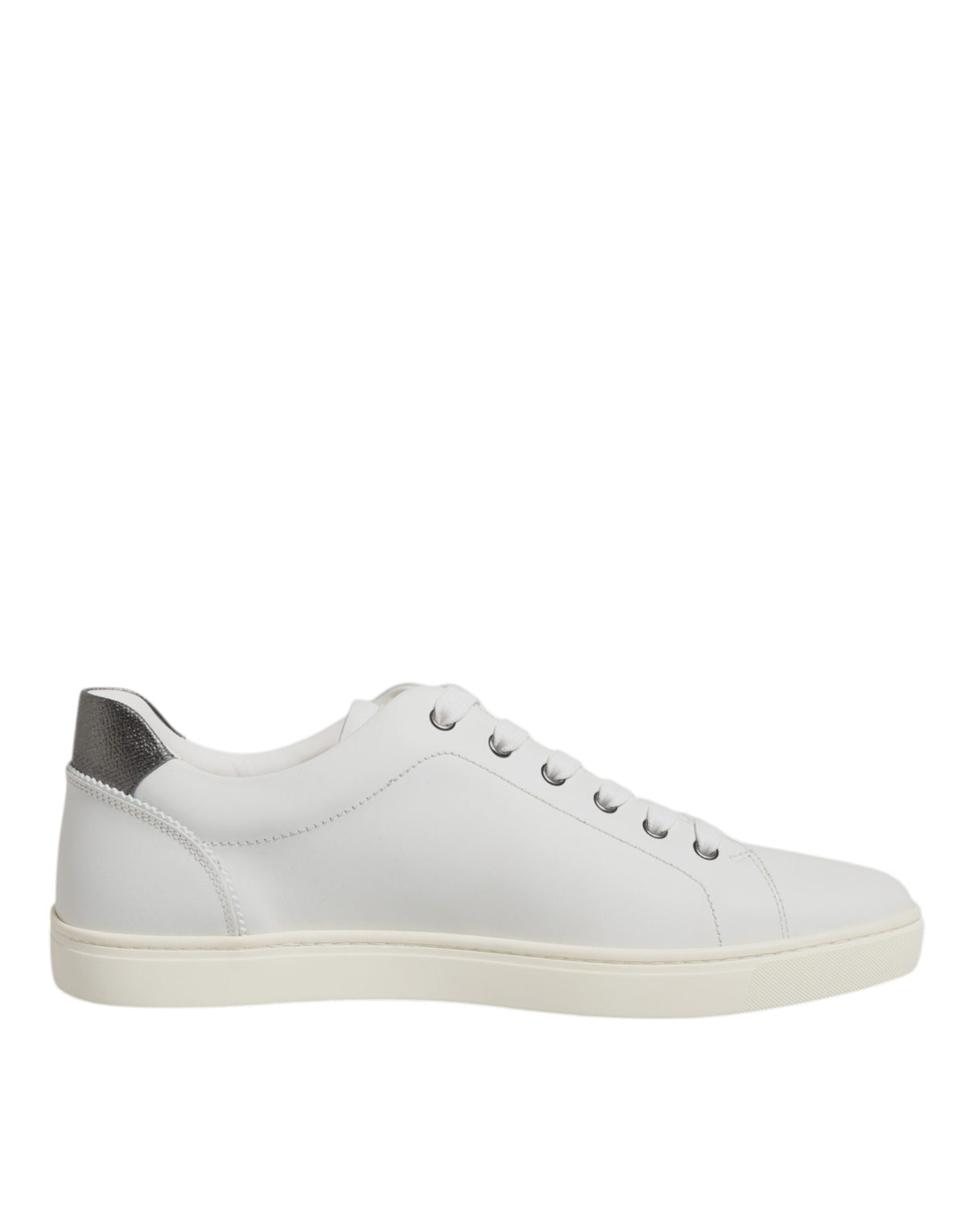 Dolce & Gabbana White Sacred Heart Men's Low Top Sneakers Shoes
