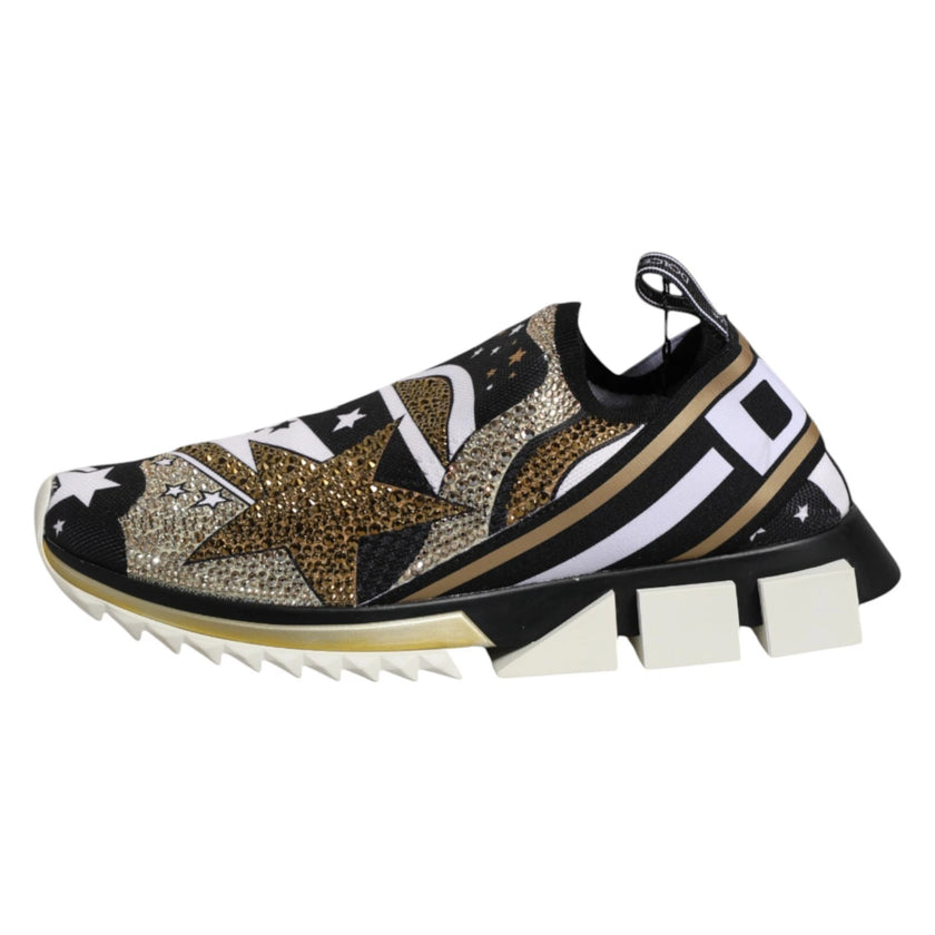 Dolce & Gabbana Multicolor Sorrento Low Top Sneakers Schuhe