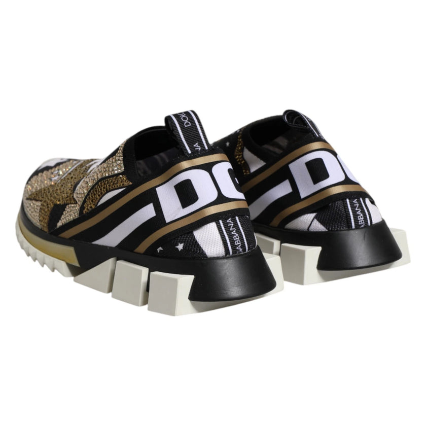 Dolce & Gabbana Multicolor Sorrento Low Top Sneakers Schuhe