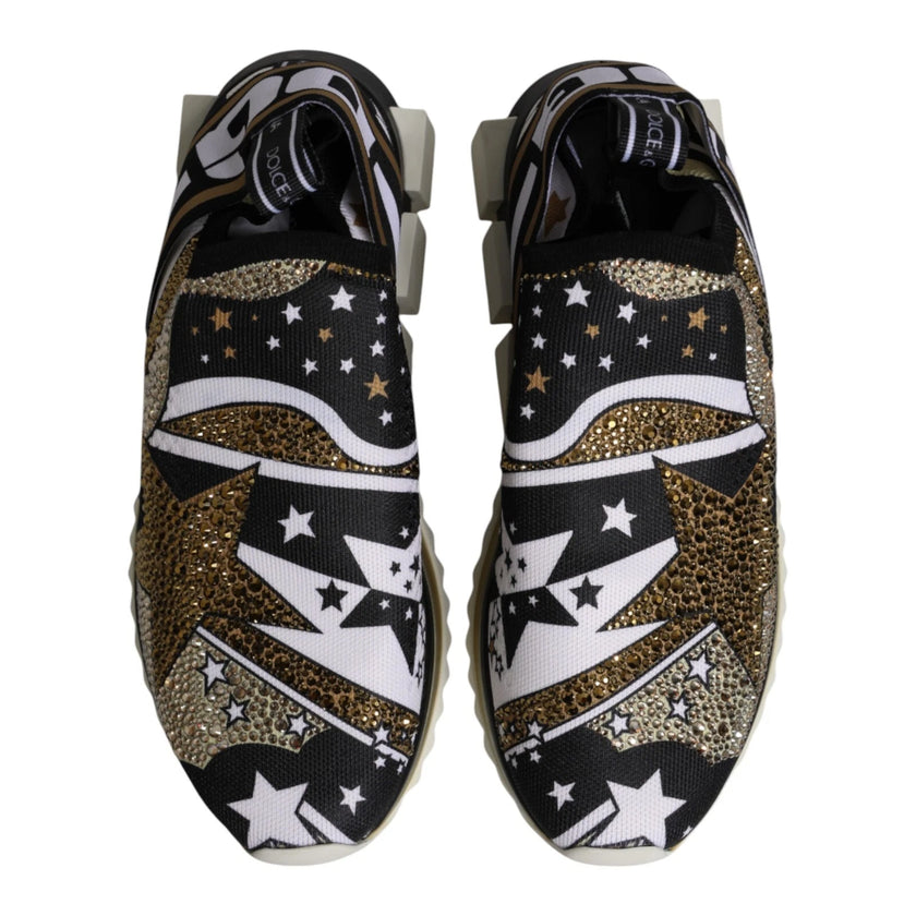Dolce & Gabbana Multicolor Sorrento Low Top Sneakers Schuhe