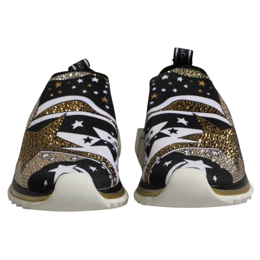 Dolce & Gabbana Multicolor Sorrento Low Top Sneakers Schuhe