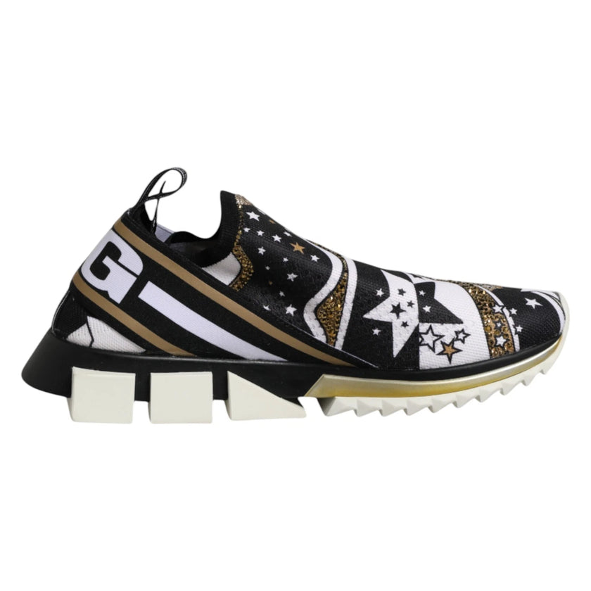 Dolce & Gabbana Multicolor Sorrento Low Top Sneakers Schuhe