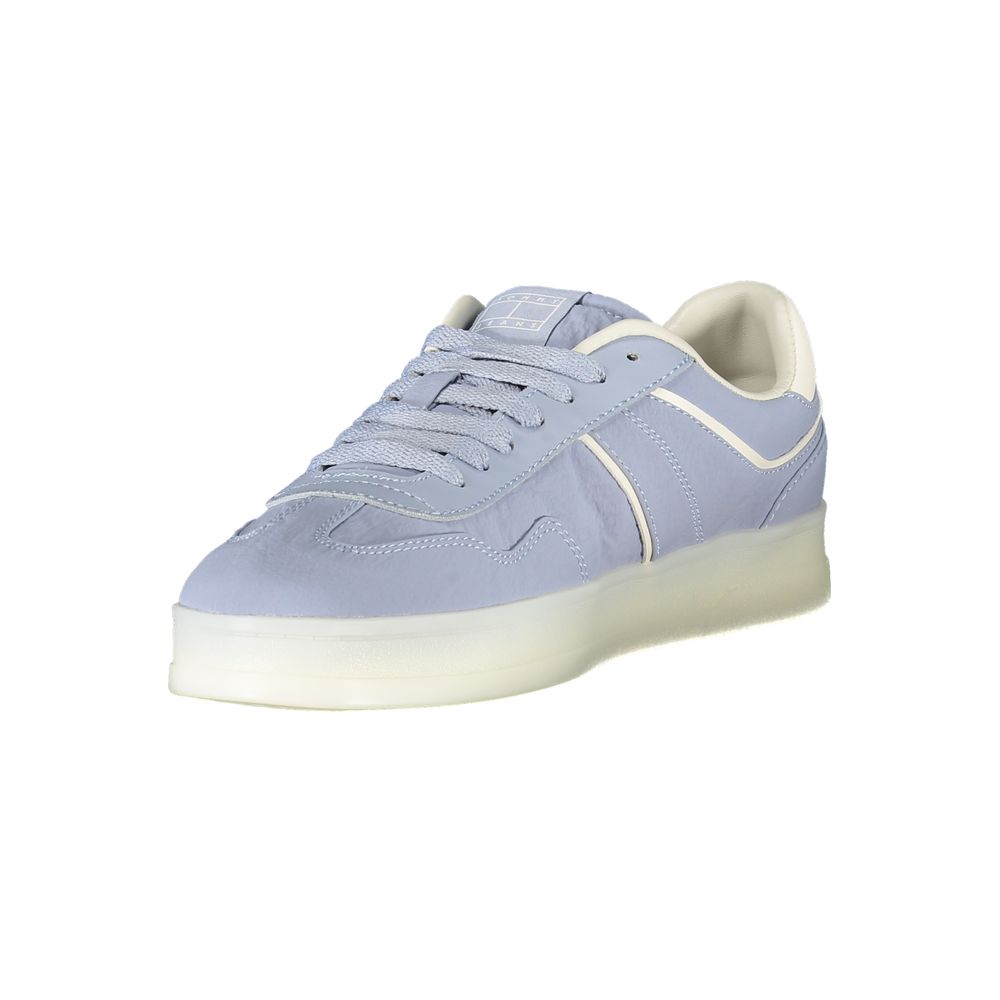Tommy Hilfiger Blue Leather Women's Sneakers