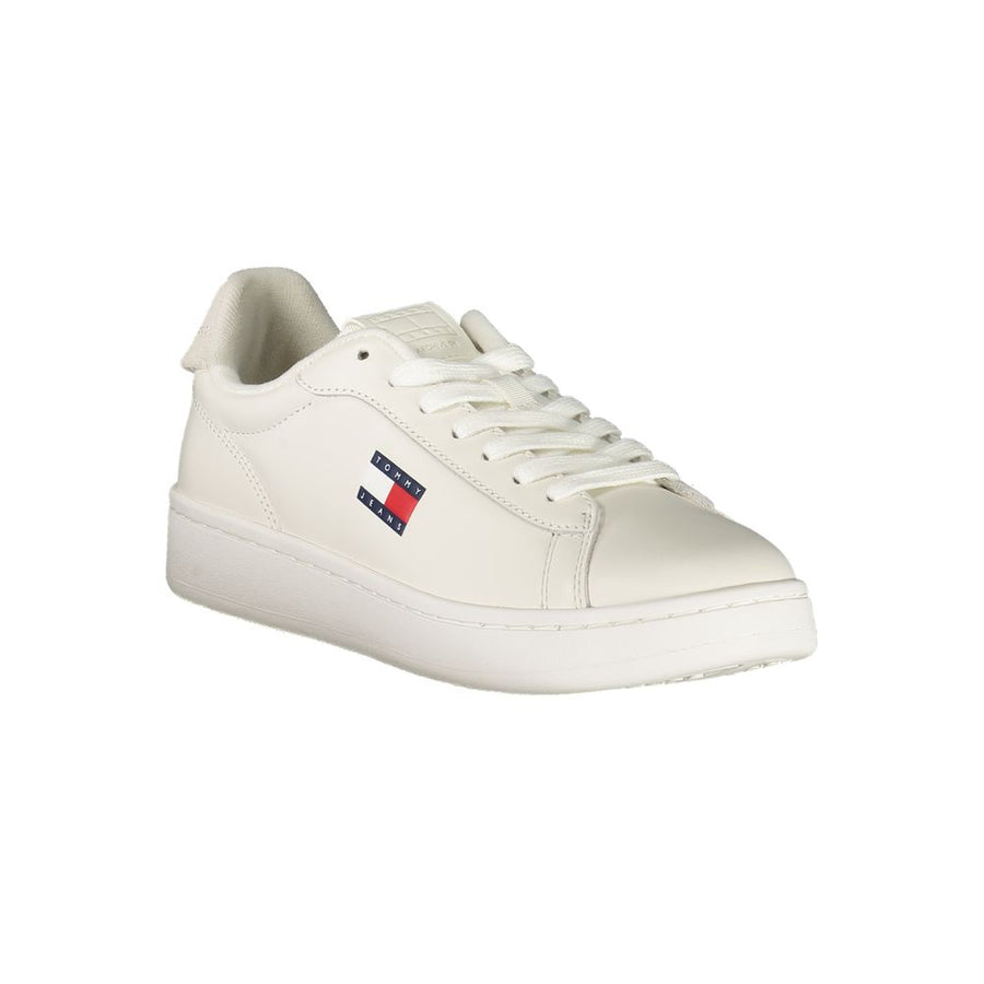 Tommy Hilfiger White Women's Polyurethane Sneakers