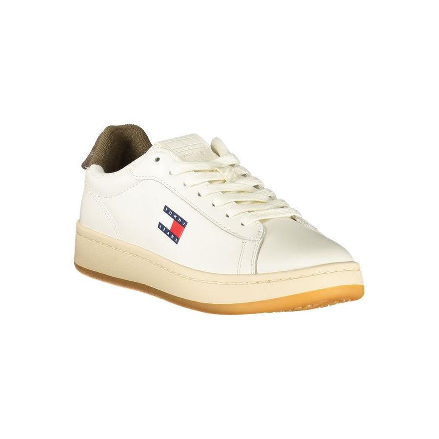 Tommy Hilfiger White Women's Polyurethane Sneakers
