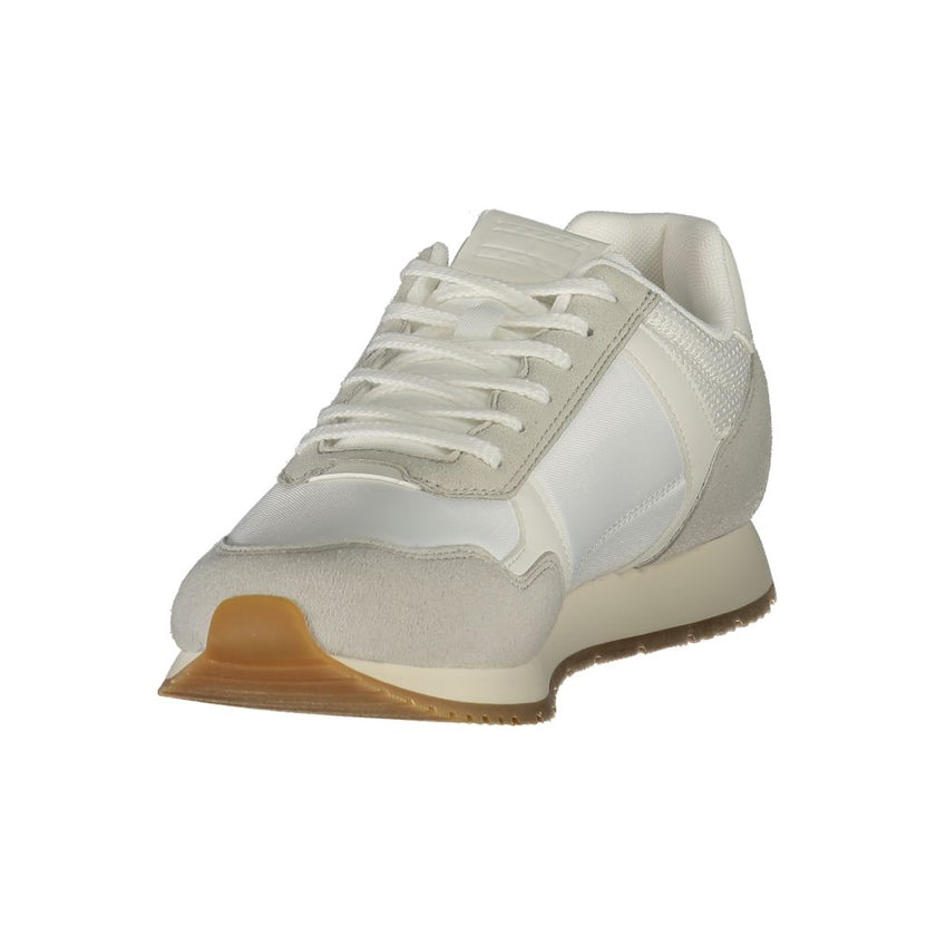 Tommy Hilfiger Bianco Polyurethane Herren Sneaker