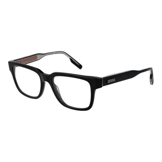 Ermenegildo Zegna Schwarze Acetatbrille (Gestell)