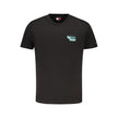 Tommy Hilfiger Schwarzes Baumwoll-T-Shirt für Herren