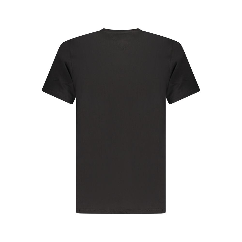 Tommy Hilfiger Men's Black Cotton T-Shirt