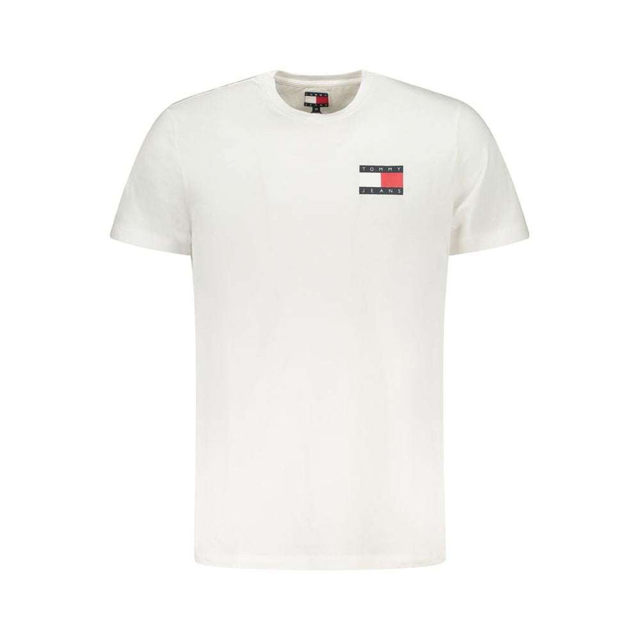 Tommy Hilfiger Men's White Cotton T-Shirt