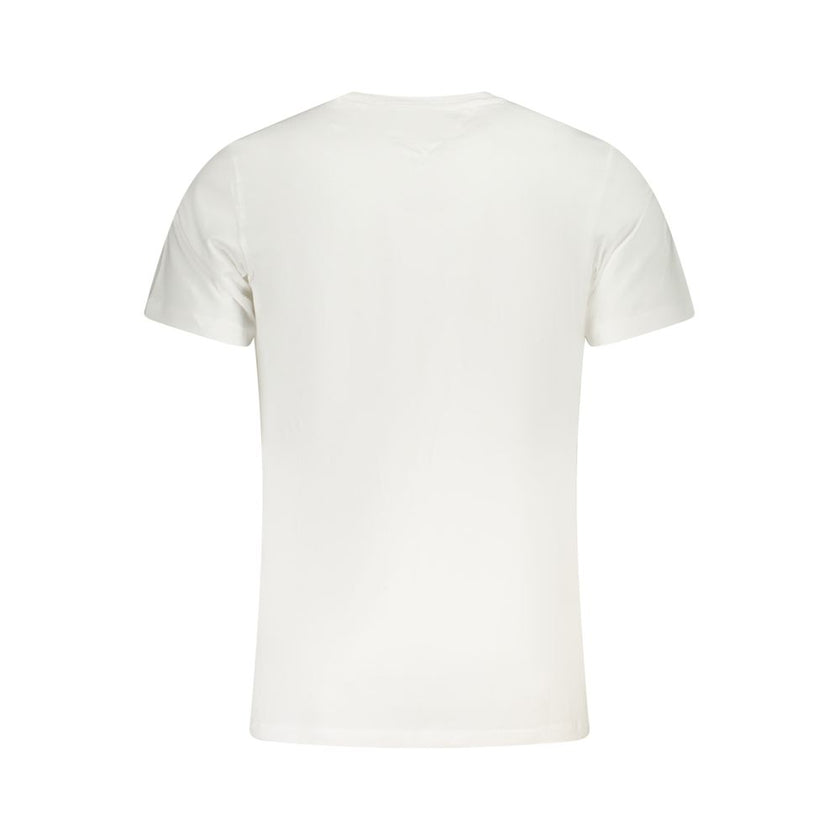 Tommy Hilfiger Weißes Herren-T-Shirt aus Baumwolle