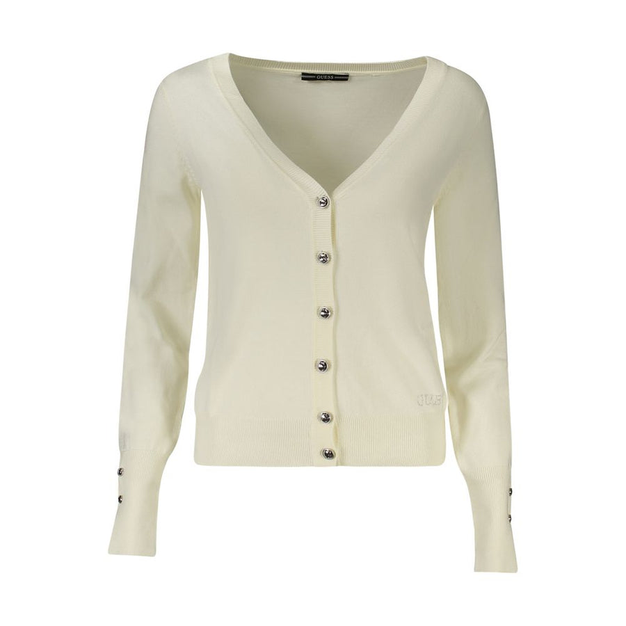 Guess Jeans Women's White Viscose Sweater
