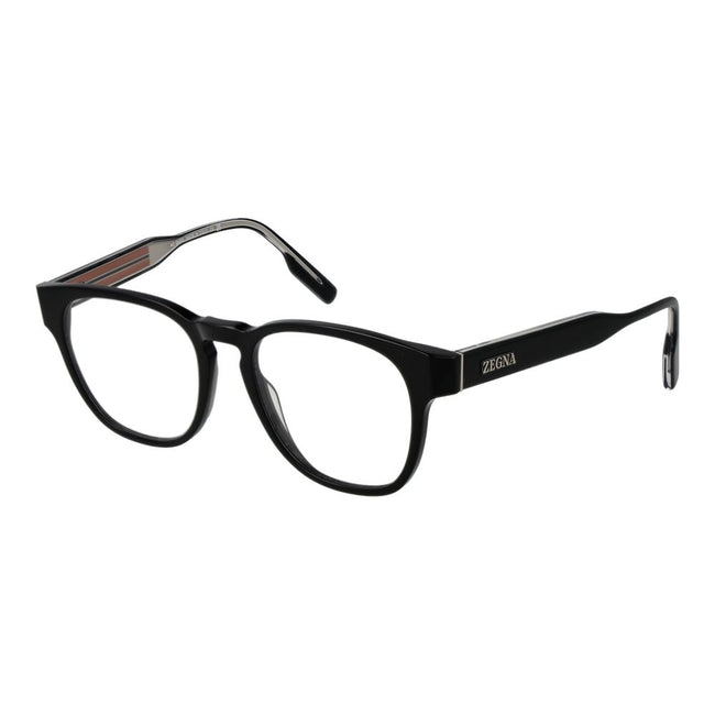 Ermenegildo Zegna Schwarze Acetat-Brille (Gestell)
