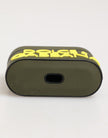 Dolce & Gabbana Armee-Grün Gummi Logo Prägung Zubehör Airpods Hülle