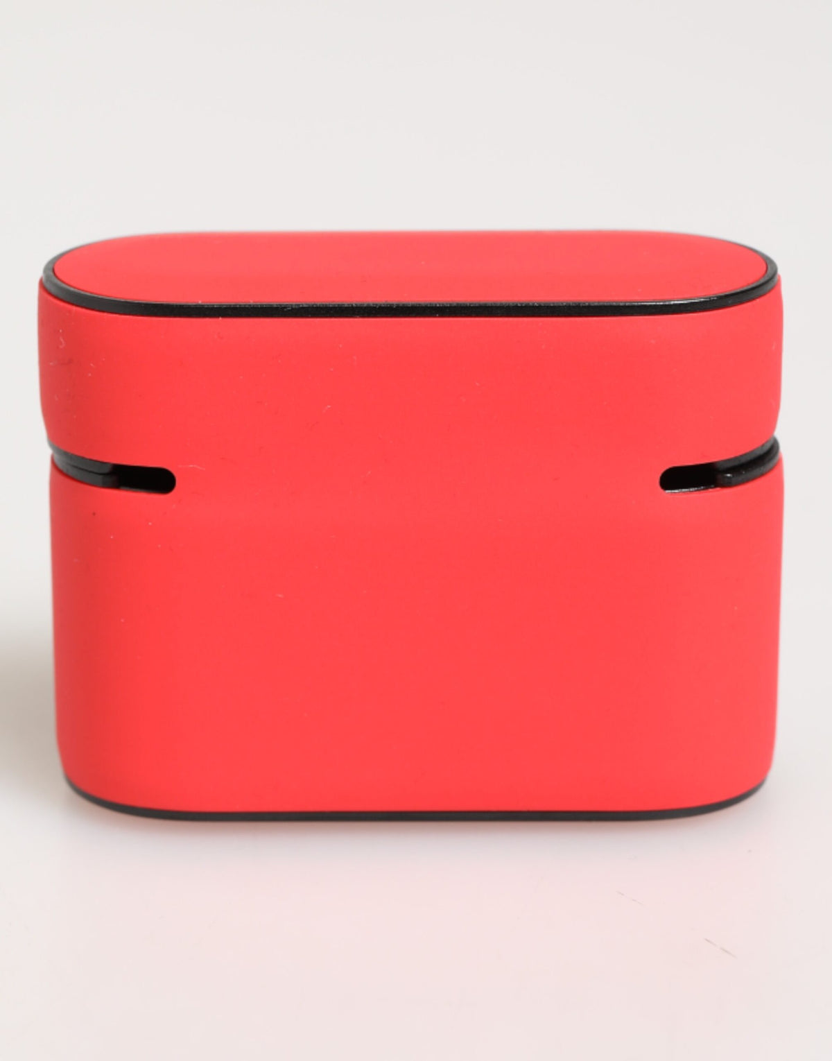Dolce & Gabbana Red PVC DG Logo Embossed Men's Flip Case for Airpods