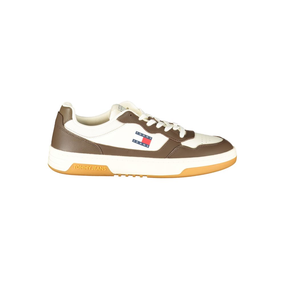 Tommy Hilfiger Men's White Polyurethane Sneaker