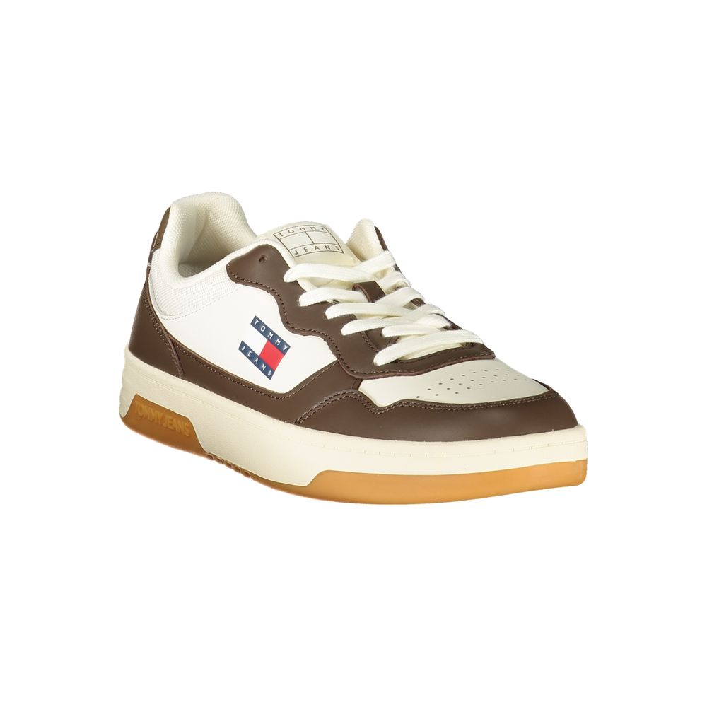 Tommy Hilfiger Men's White Polyurethane Sneaker