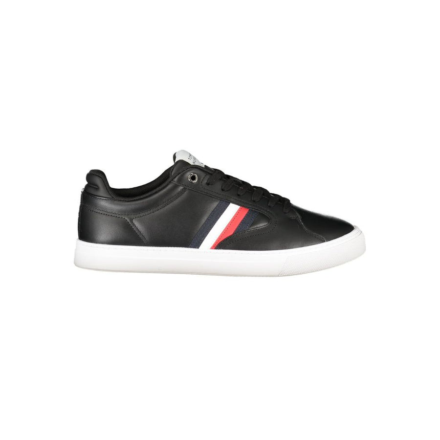 Tommy Hilfiger Black Men's Polyester Sneaker
