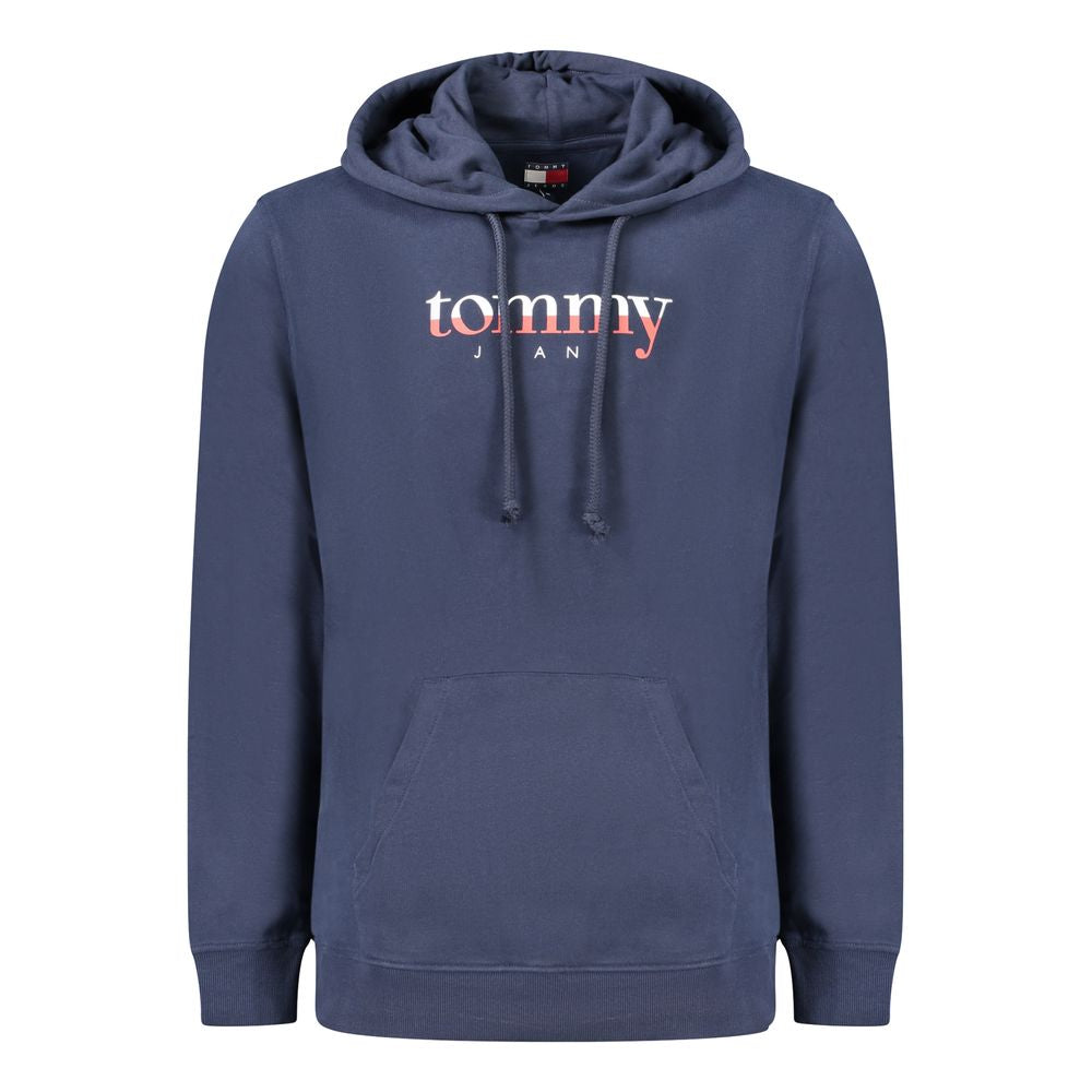 Tommy Hilfiger Men's Blue Cotton Hoodie