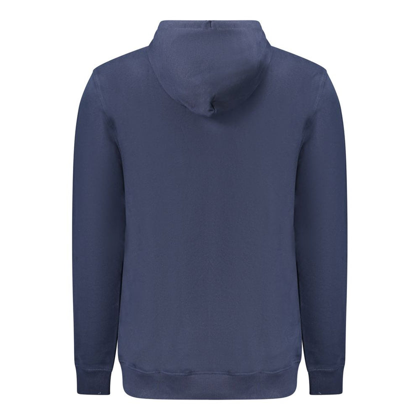 Tommy Hilfiger Blaues Herren-Kapuzensweatshirt aus Baumwolle